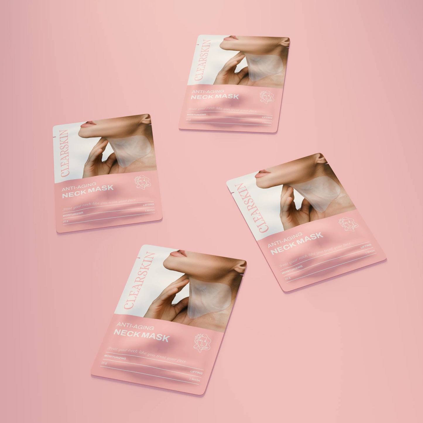 Anti-Aging Neckmask - 10 stk.