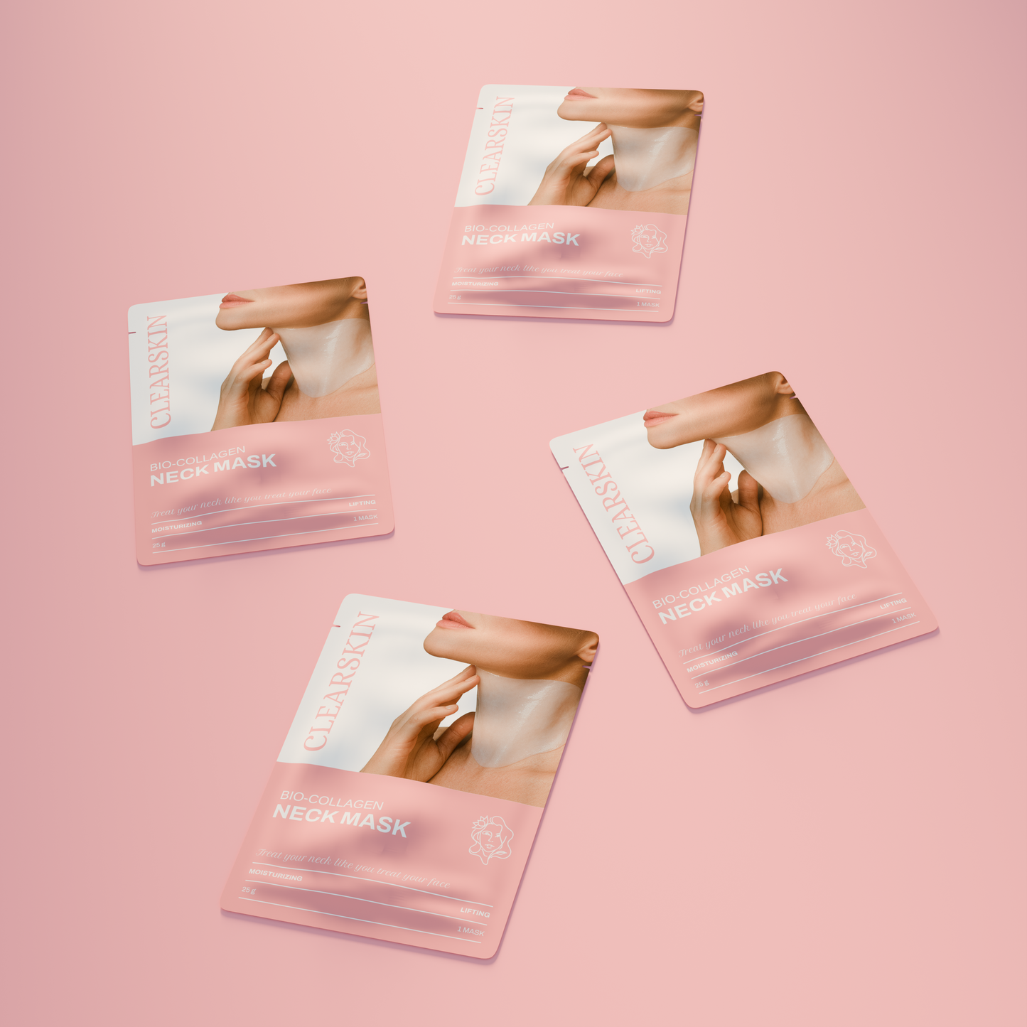 Anti-Aging Neckmask - 10 stk.