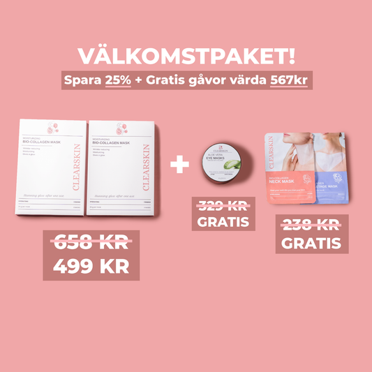 Välkomstpaketet Clearskin
